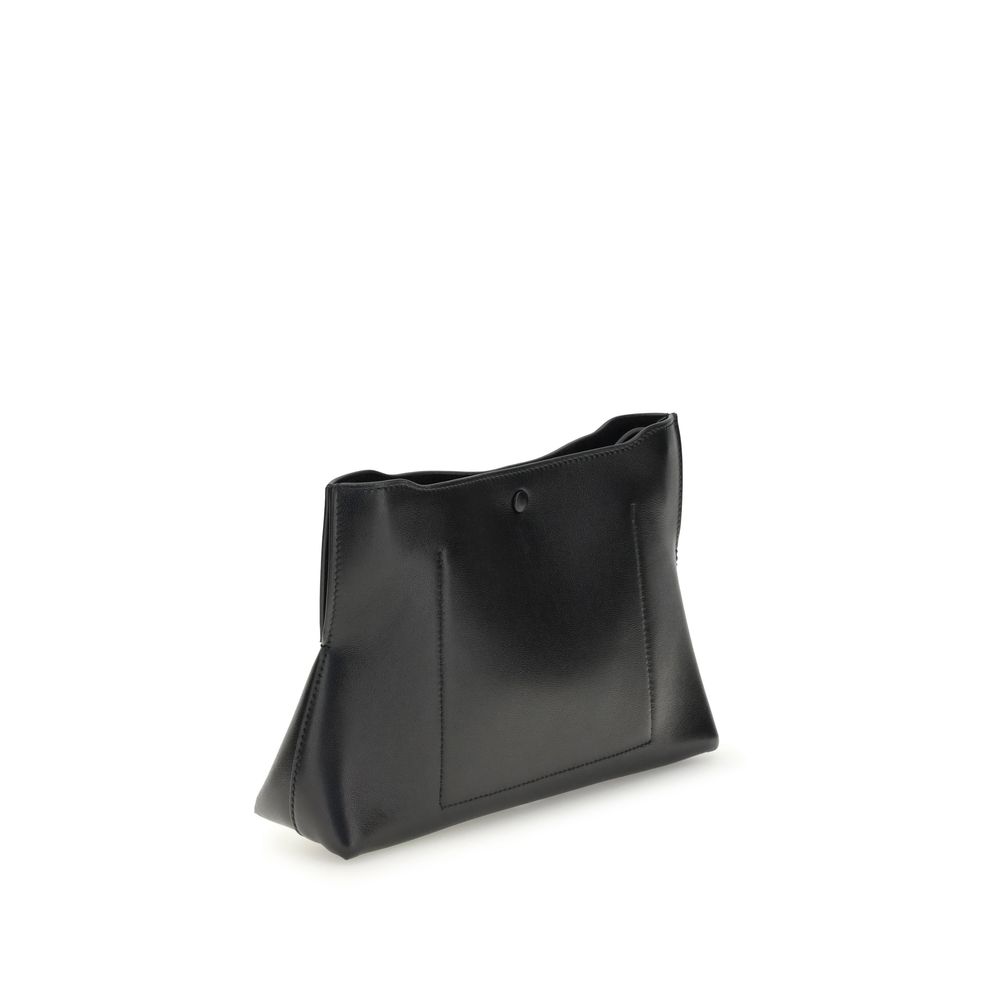 Givenchy Black Calf Leather Bos Taurus Clutch Bag Givenchy