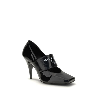 Givenchy Black Calf Leather Bos Taurus High Heel Pumps Givenchy