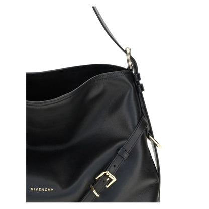 Givenchy Black Calf Leather Bos Taurus Shoulder Bag Givenchy