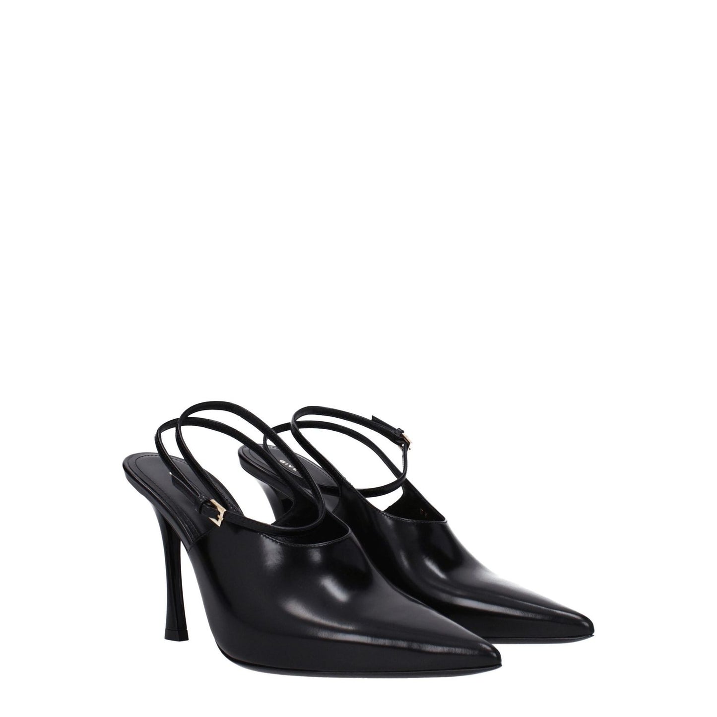 Givenchy Black Leather Pumps