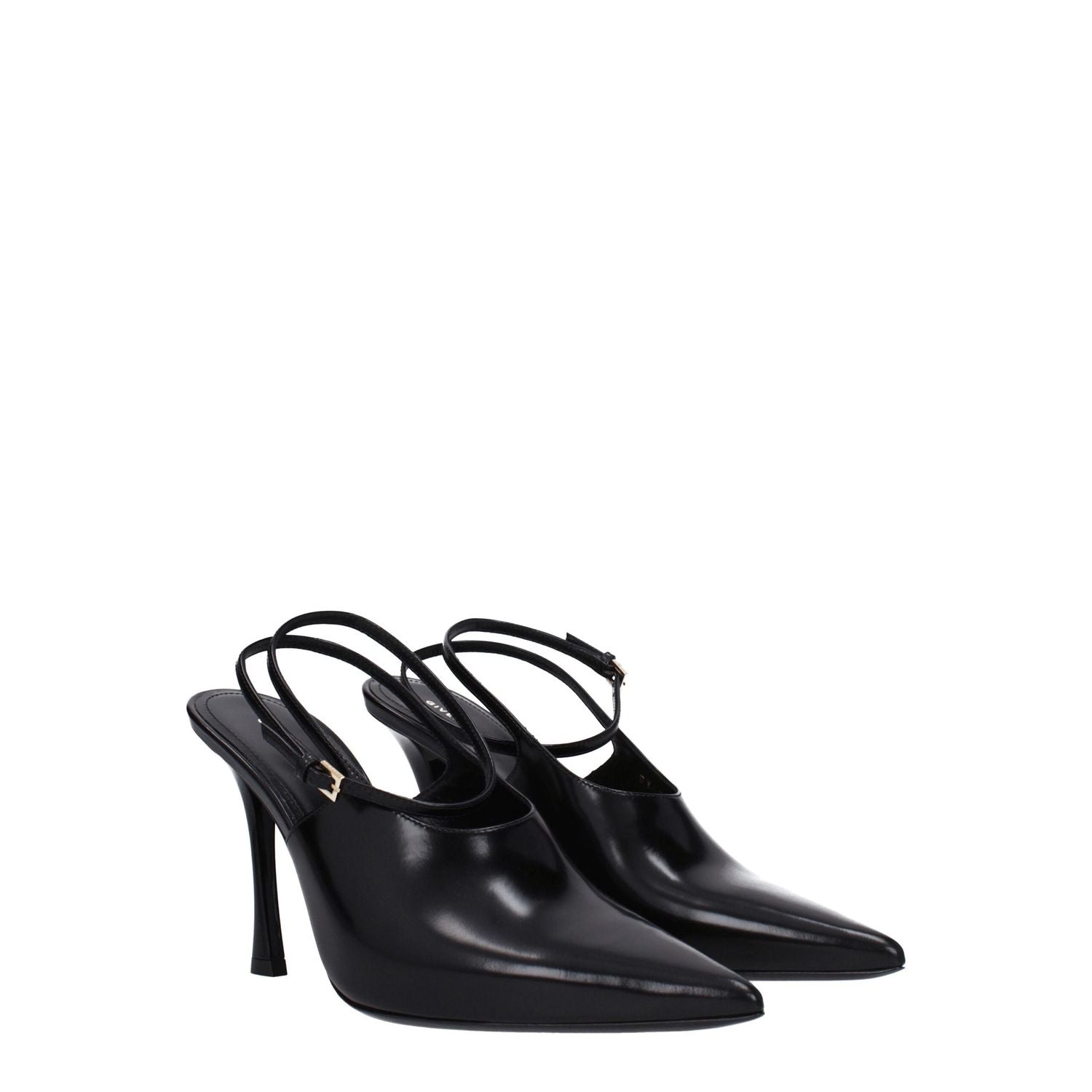 Givenchy Black Leather Pumps