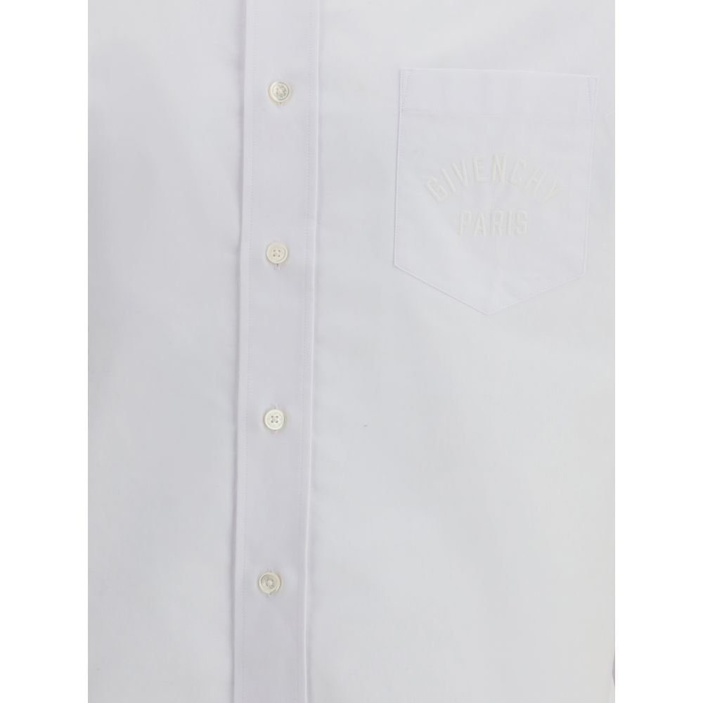 Givenchy White Cotton Dress Shirt