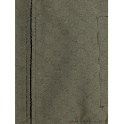 Gucci Bicolor Cotton Bomber Gucci