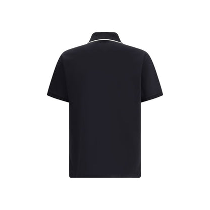 Gucci Black Cotton Polo Shirt Gucci