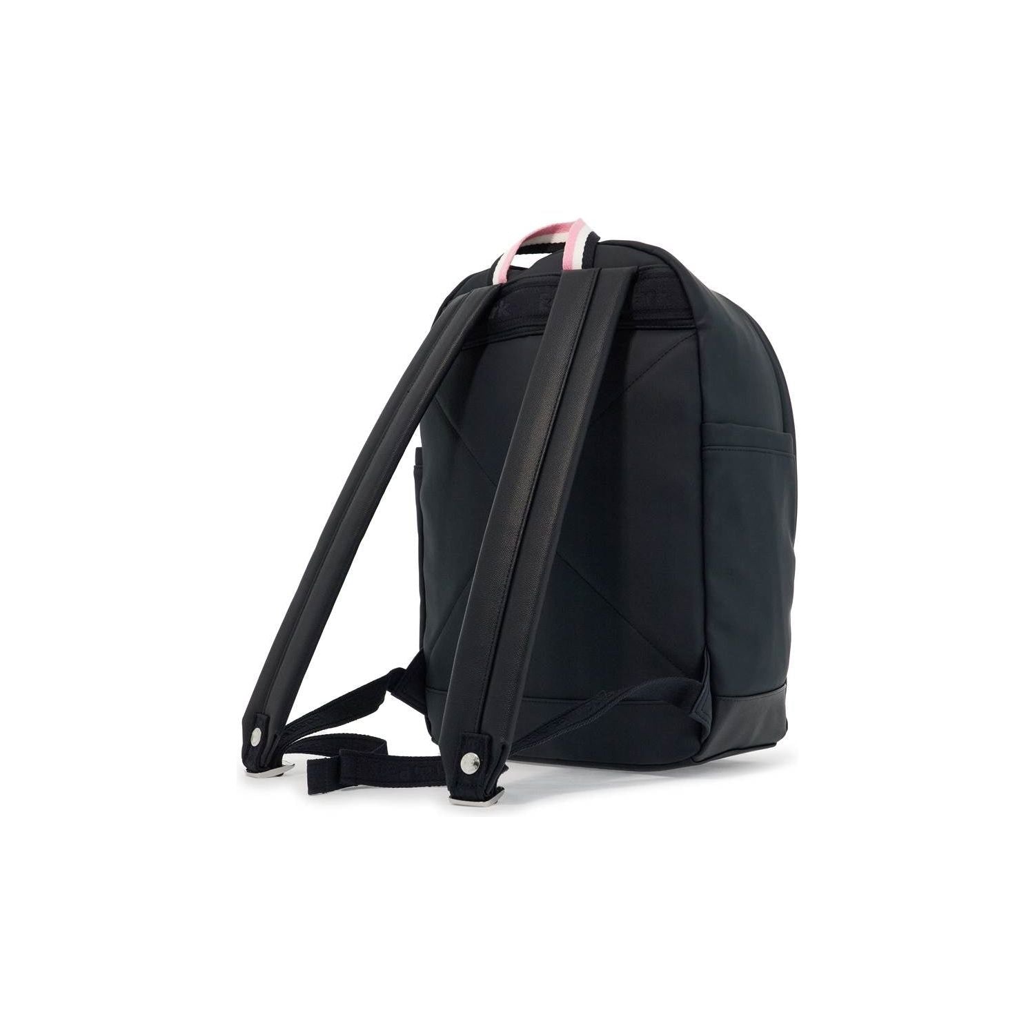 Front view with bag zipped and handles upright.