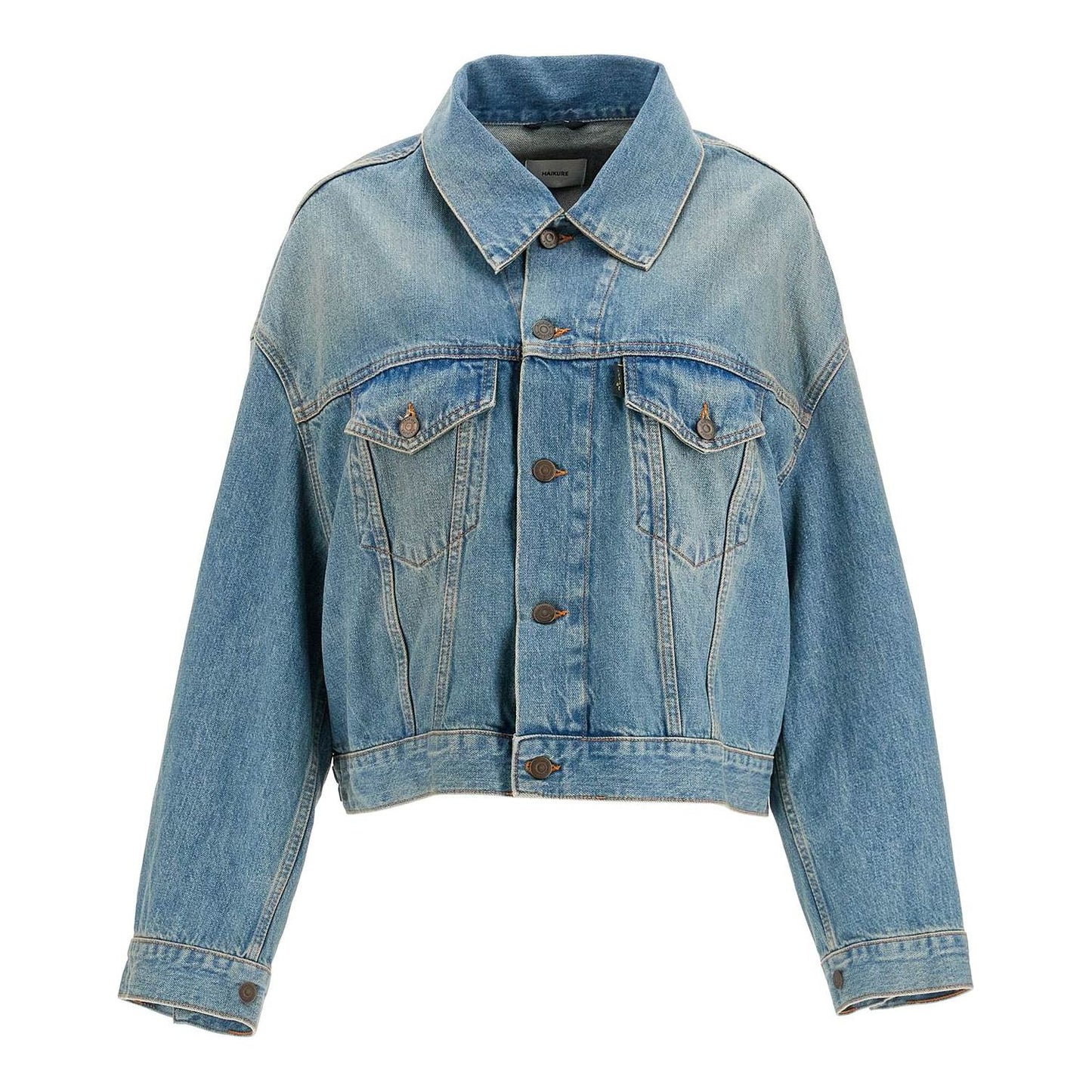 Haikure denim boxy jacket with spencer Jackets Haikure