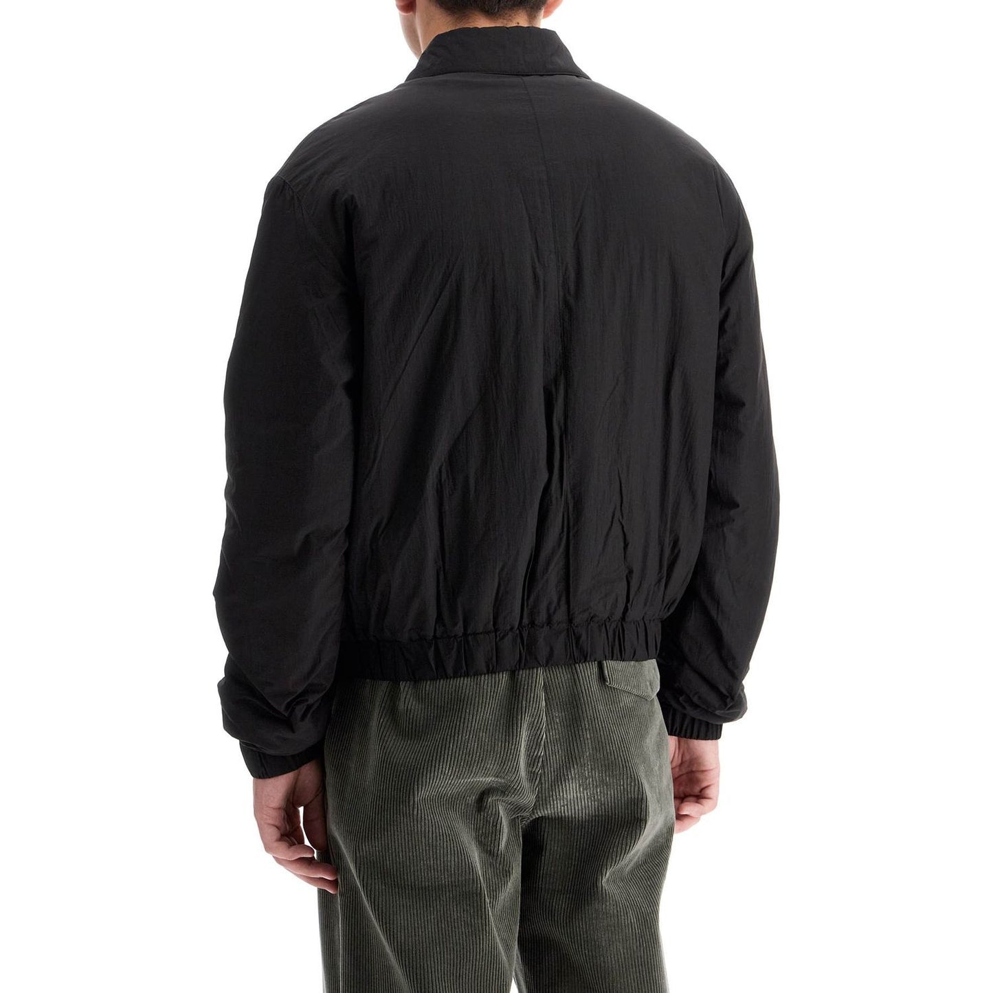 Ami Alexandre Matiussi crumpled canvas bomber jacket Jackets Ami Alexandre Matiussi