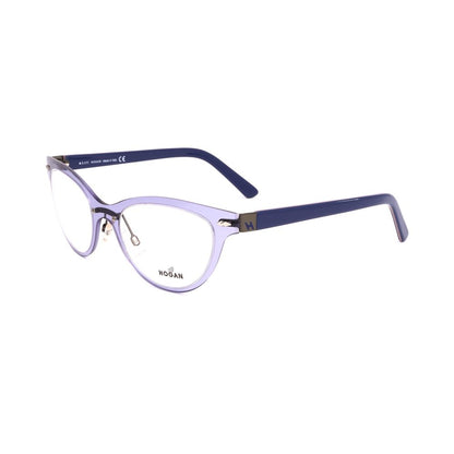 Hogan Light Blue Plastic Glasses (Frames) Hogan