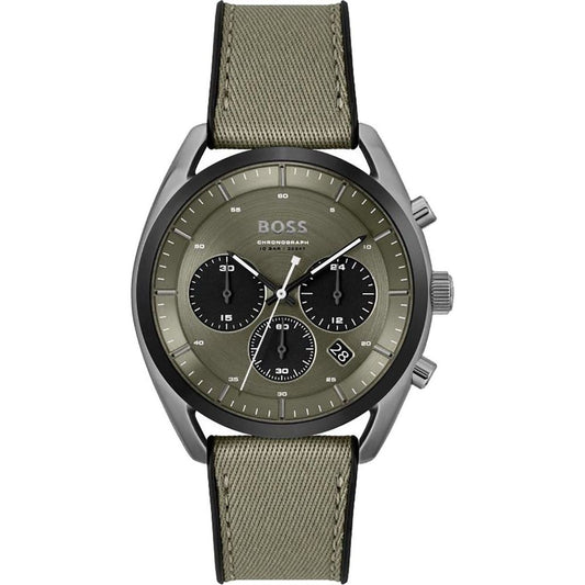 Hugo Boss Bicolor Fabric Sport Watch