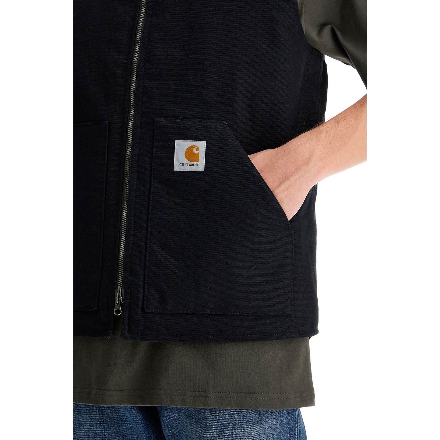 Carhartt Wip classic padded cotton vest Vests Carhartt Wip