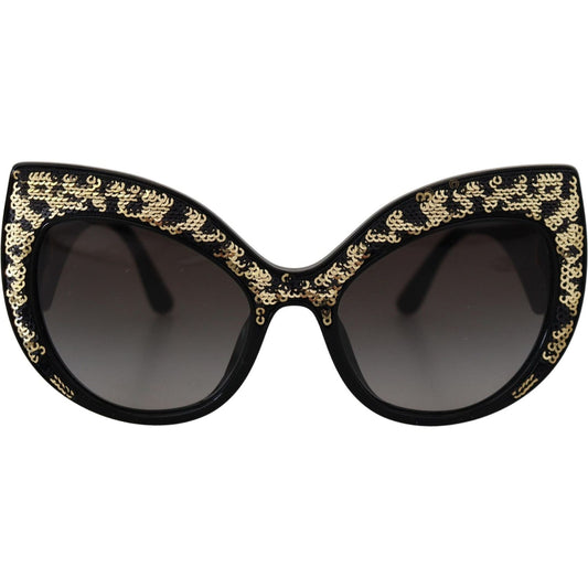 Butterfly Polarized Sequin Sunglasses