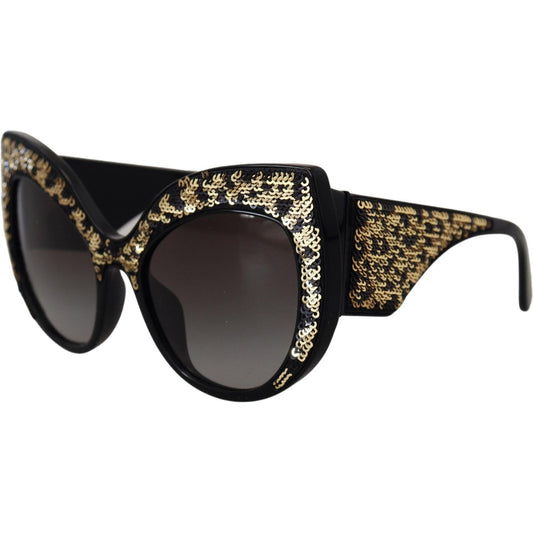 Butterfly Polarized Sequin Sunglasses