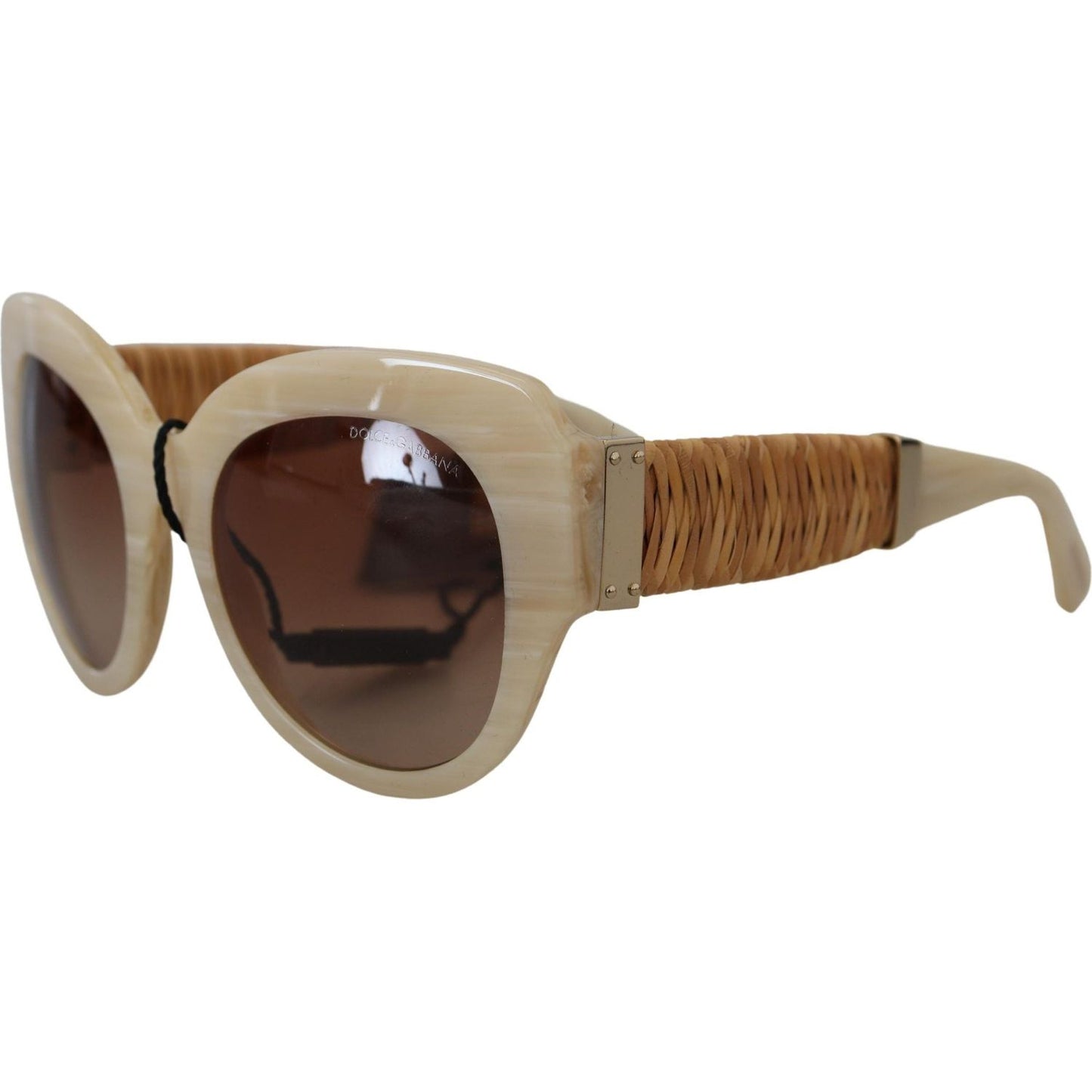 Beige Chic Acetate Women's Sunglasses