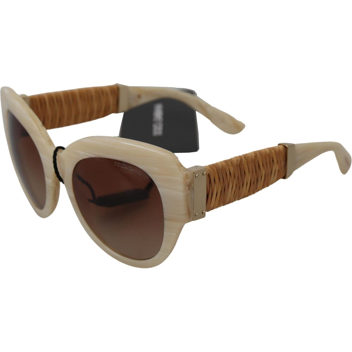 Beige Chic Acetate Women's Sunglasses