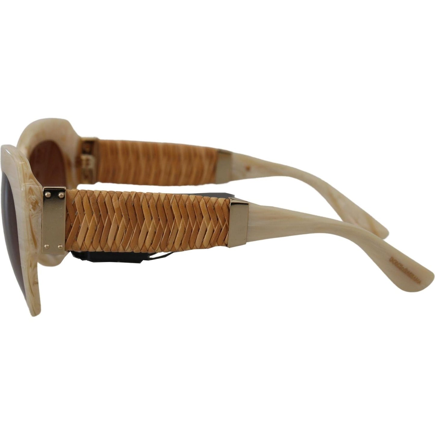 Beige Chic Acetate Women's Sunglasses