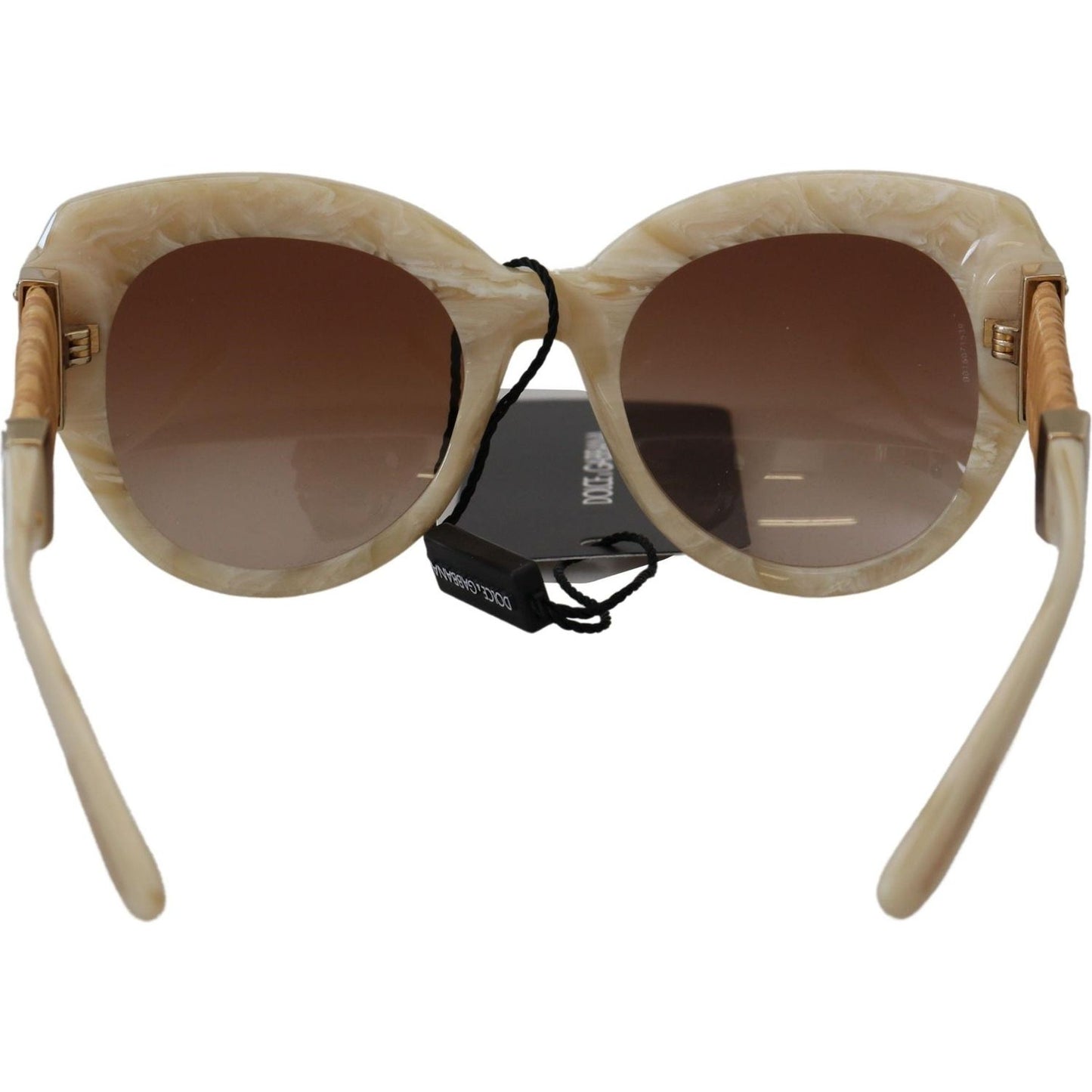 Beige Chic Acetate Women's Sunglasses