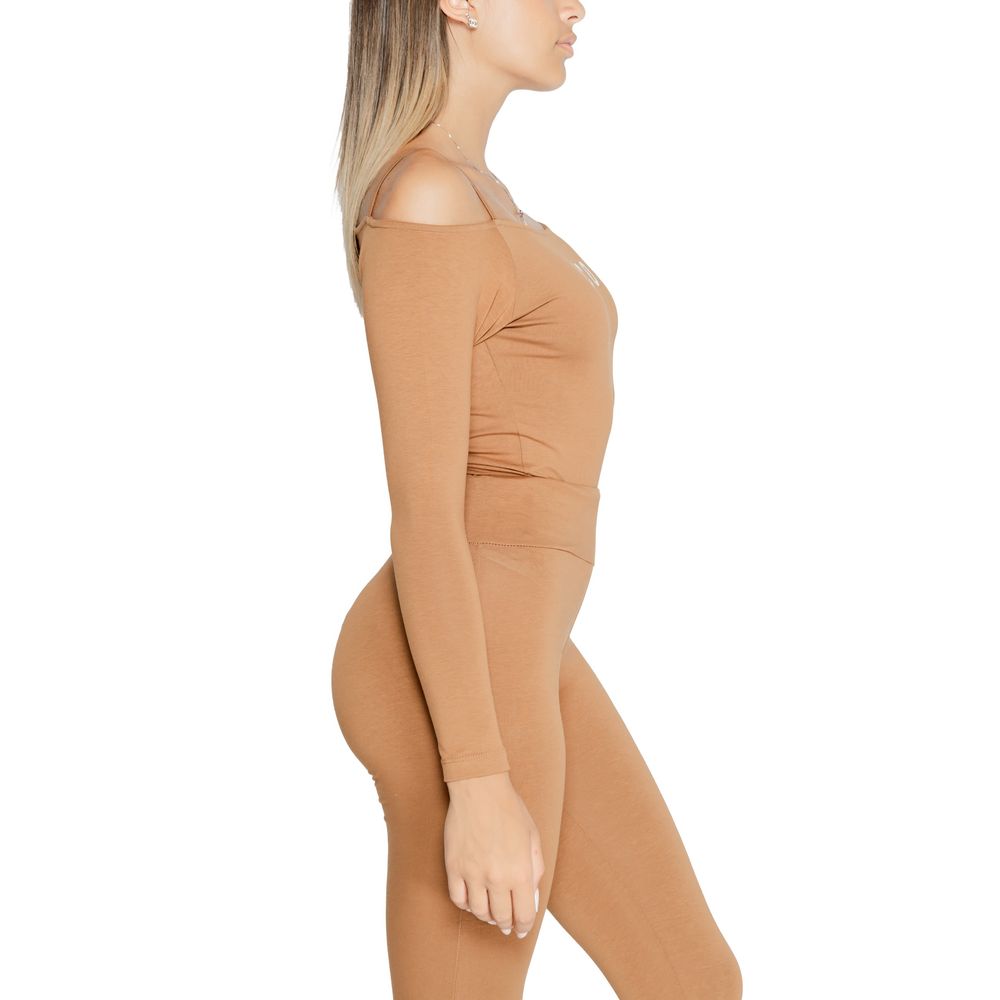 Icon Brown Cotton Bodysuit Icon