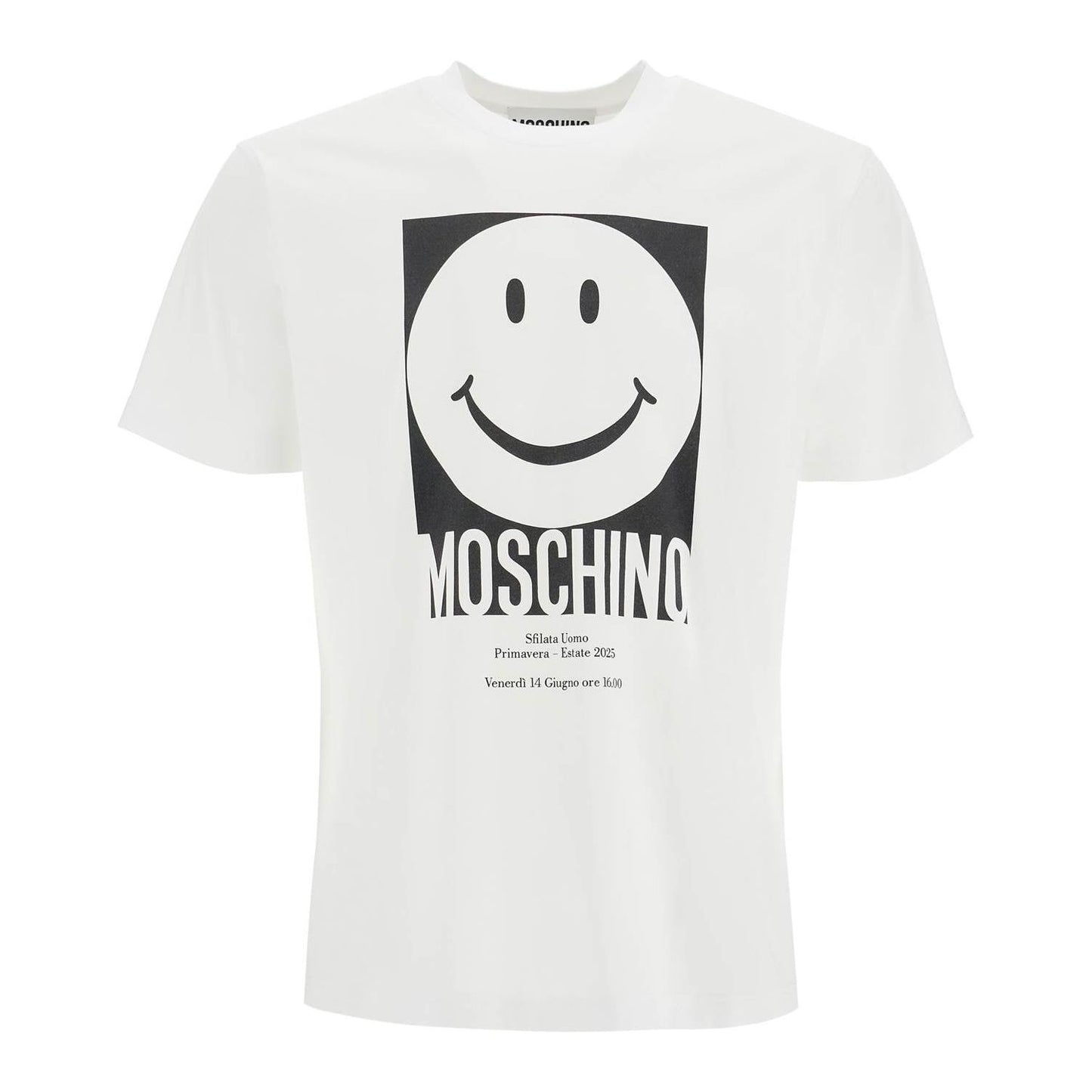 Moschino 'smiley print t-shirt Topwear Moschino