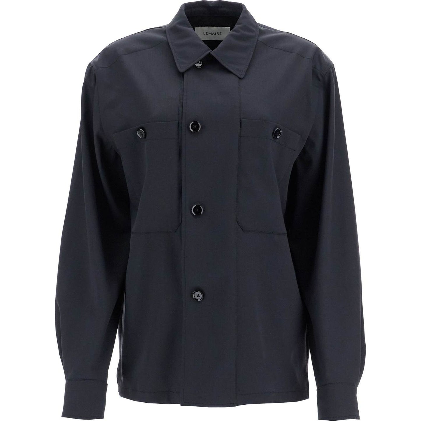 Lemaire double-breasted twill oversh Topwear Lemaire