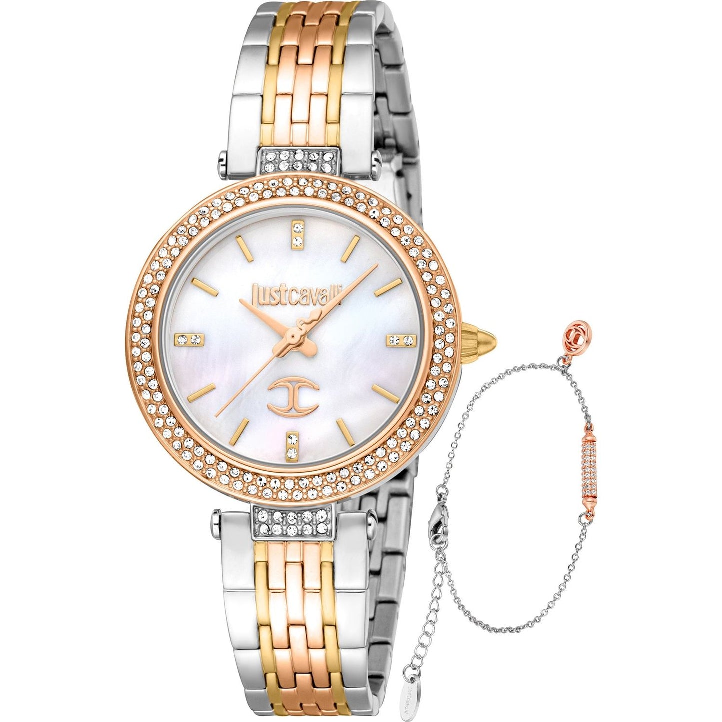 JUST CAVALLI Mod. GLAM CHIC Special Pack + Bracelet WATCHES JUST CAVALLI TIME