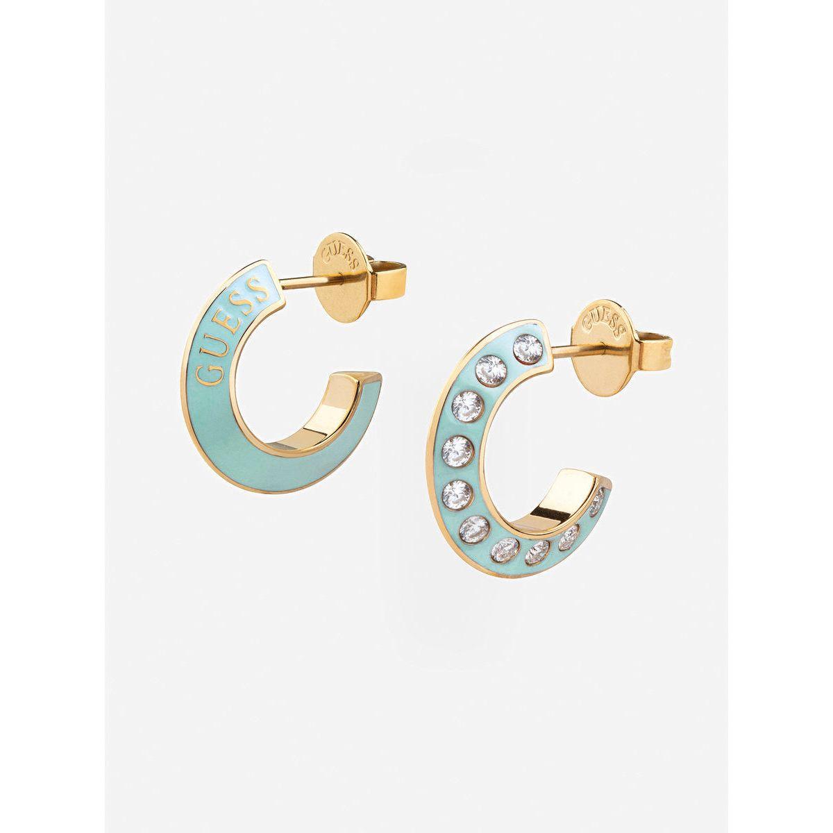 GUESS JEWELS JEWELRY Mod. JUBE01491JWYGTQT-U Earrings GUESS JEWELS