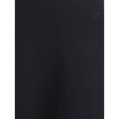 Jacquemus Black Cotton Midi Skirt Jacquemus