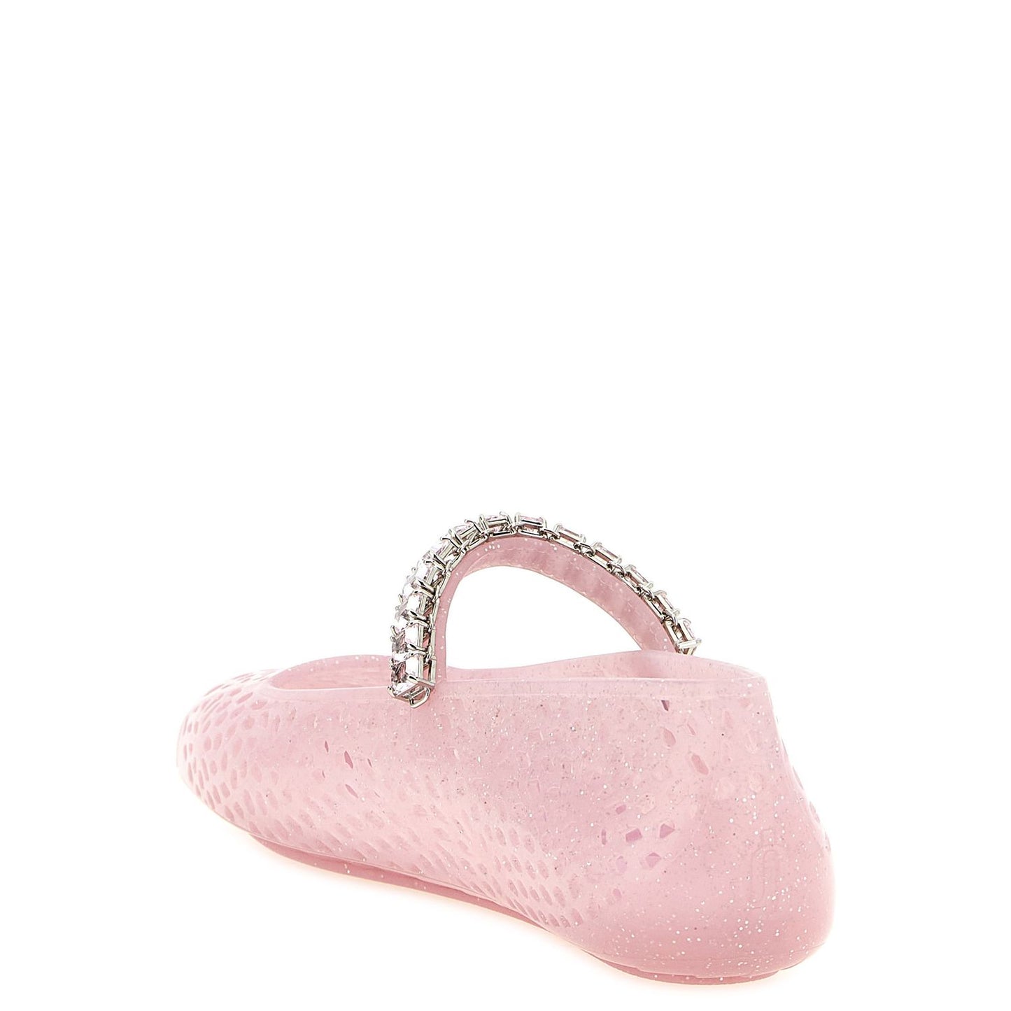 Jimmy Choo Multicolor Plastic Ballet Flats