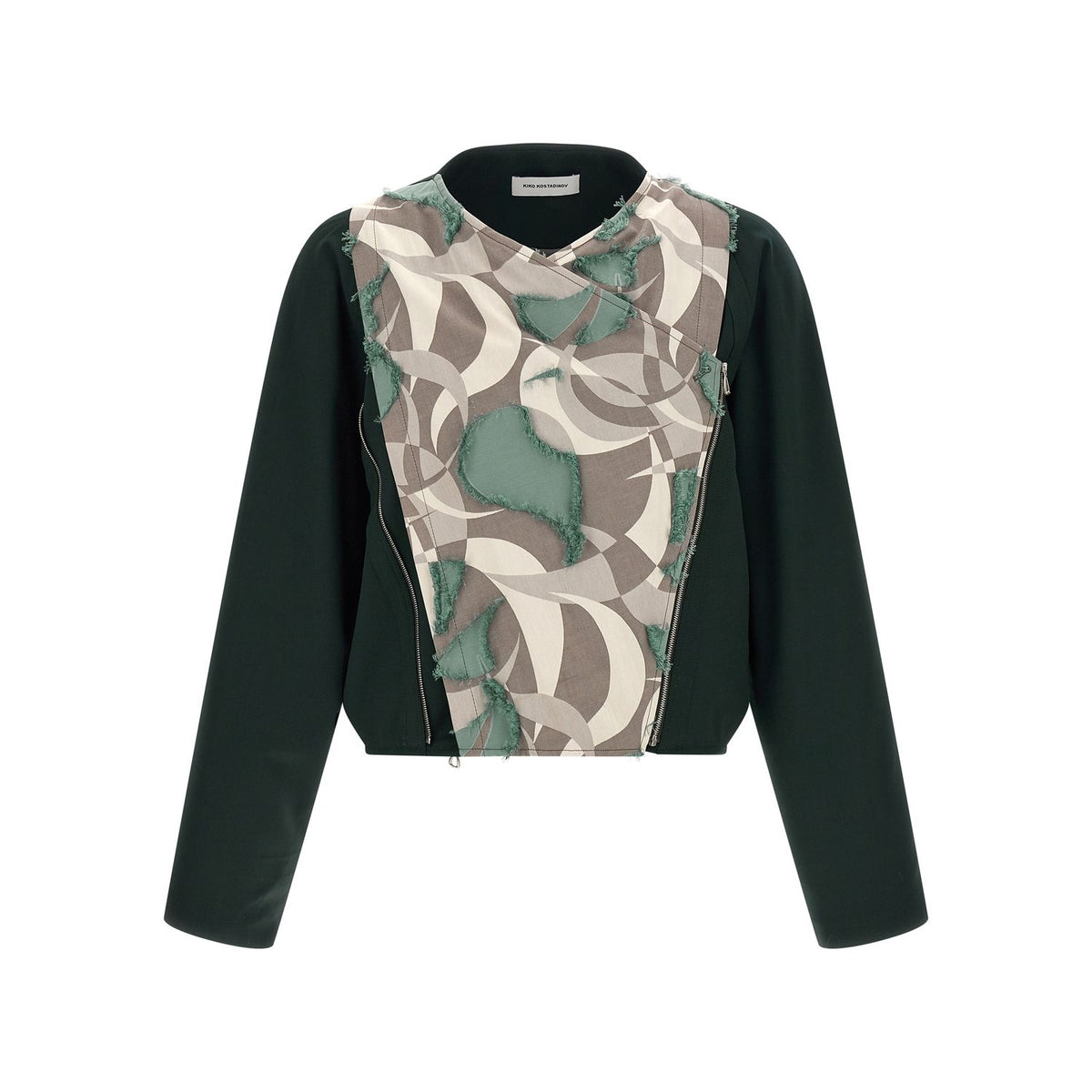 Kiko Kostadinov Multicolor Virgin Wool Shell Jacket