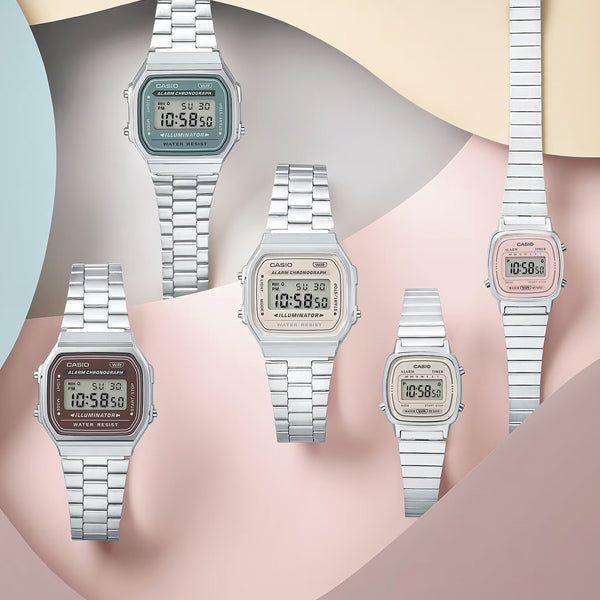 CASIO VINTAGE SLIM DESIGN WATCHES CASIO COLLECTION & VINTAGE