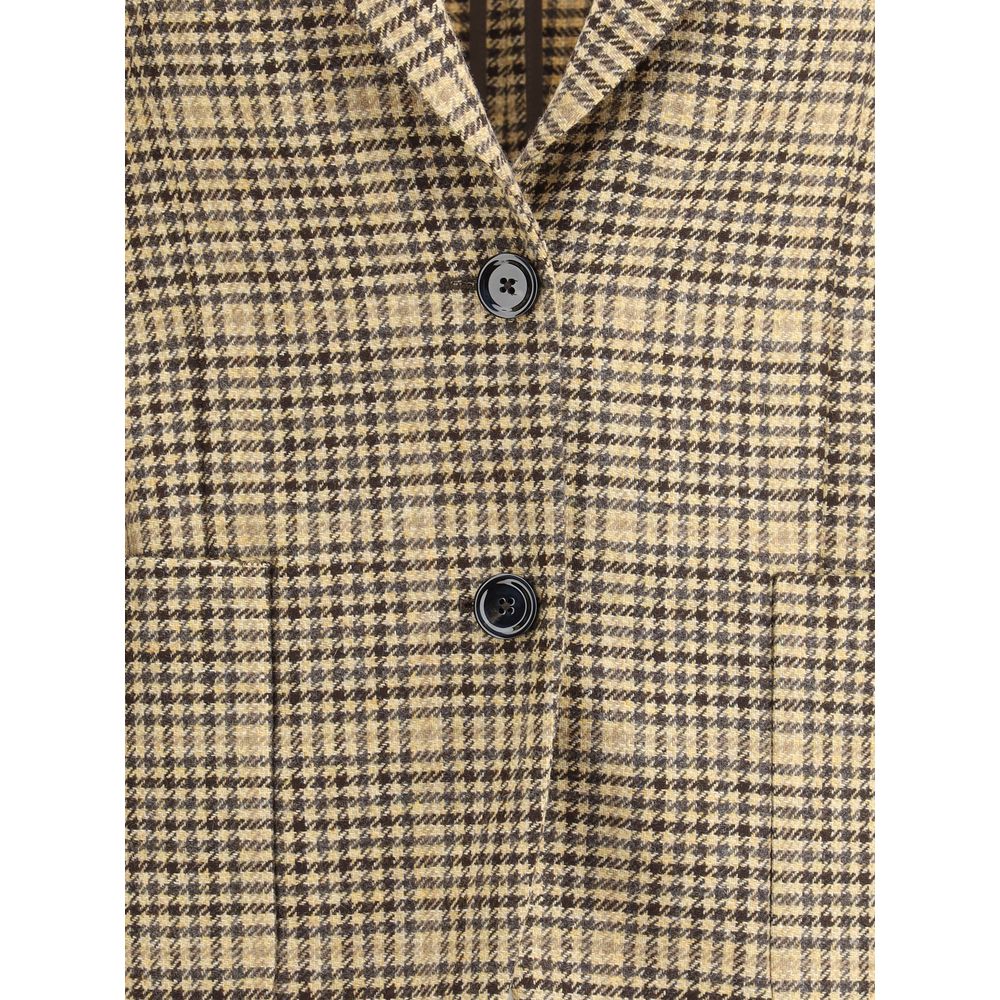 Lardini Beige Wool Blazer Lardini