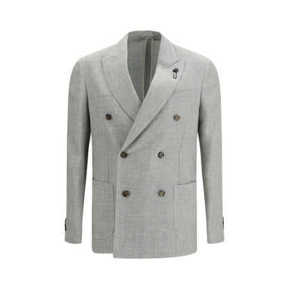 Lardini Bicolor Wool Blazer 1728,72470364320,Bicolor,Blazers - Suits & Blazers - Clothing,Clothing,IT48 | M,IT50 | L,IT52 | XL,IT54 | XXL,Lardini,Men,New with tags,Suits & Blazers - Clothing