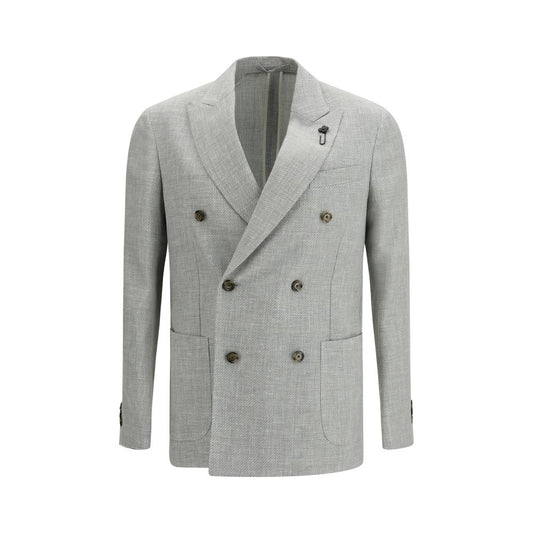 Lardini Bicolor Wool Blazer 1728,72470364320,Bicolor,Blazers - Suits & Blazers - Clothing,Clothing,IT48 | M,IT50 | L,IT52 | XL,IT54 | XXL,Lardini,Men,New with tags,Suits & Blazers - Clothing