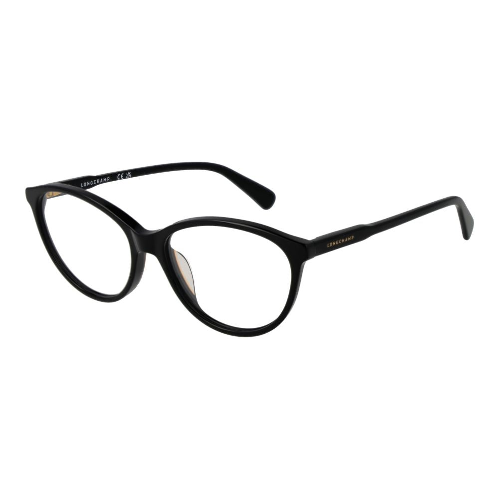 Longchamp Black Acetate Glasses (Frames) Longchamp