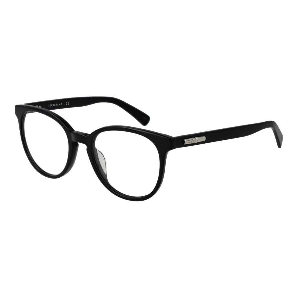 Longchamp Black Cellulose Acetate Glasses (Frames) Longchamp