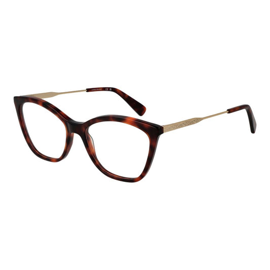 Longchamp Brown Metal & Plastic Glasses (Frames) Longchamp