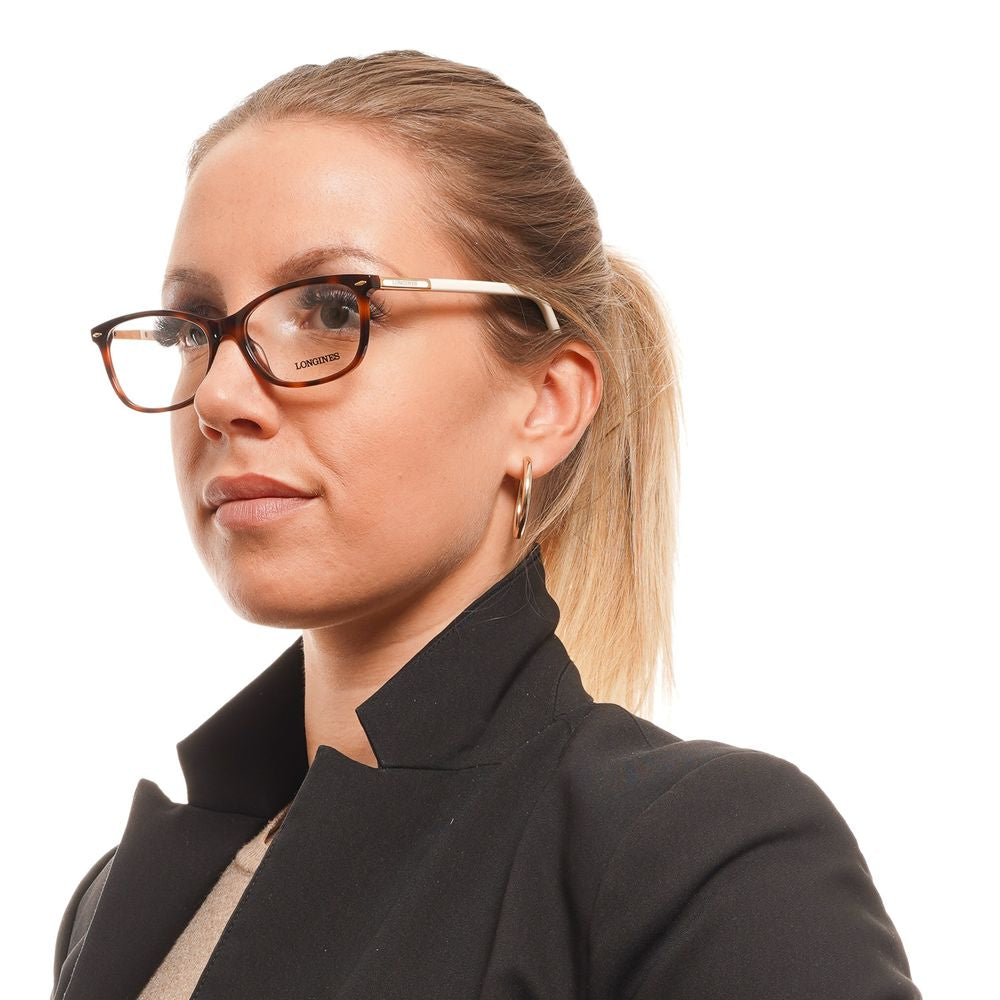 Longines Brown Acetate Glasses (Frames) Longines