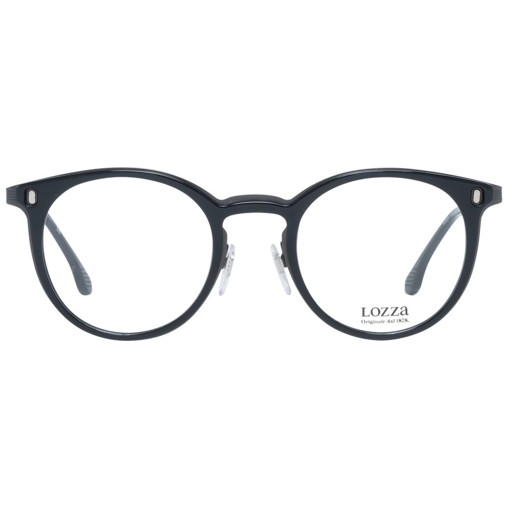 Lozza Black Metal Glasses (Frames) Lozza