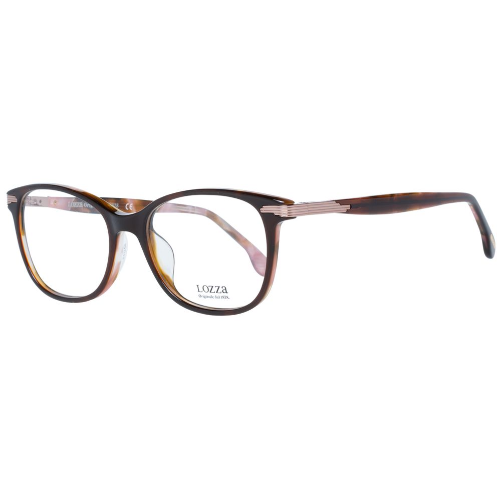 Lozza Brown Plastic Glasses (Frames) Lozza