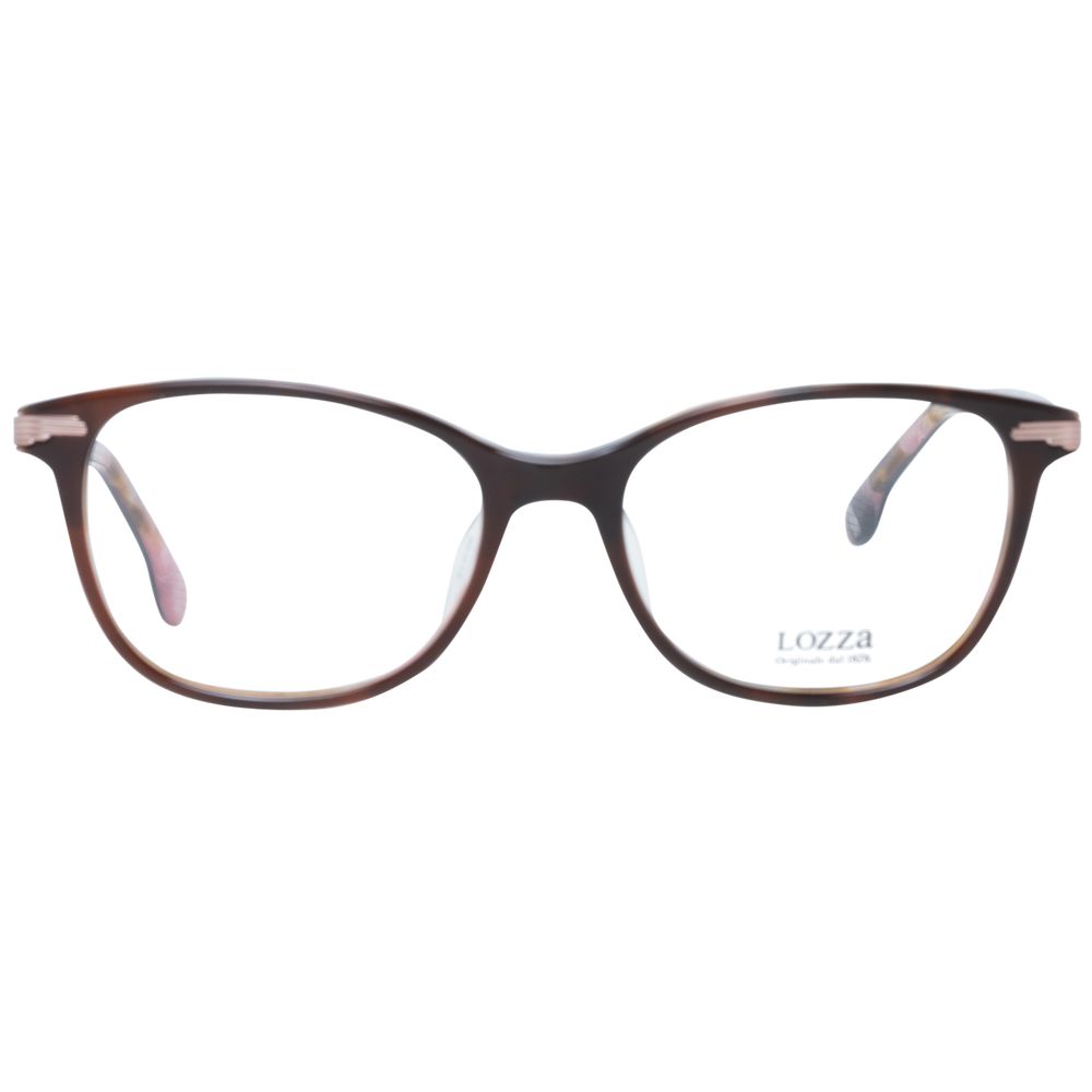 Lozza Brown Plastic Glasses (Frames) Lozza