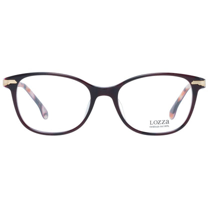 Lozza Burgundy Plastic Glasses (Frames) Lozza