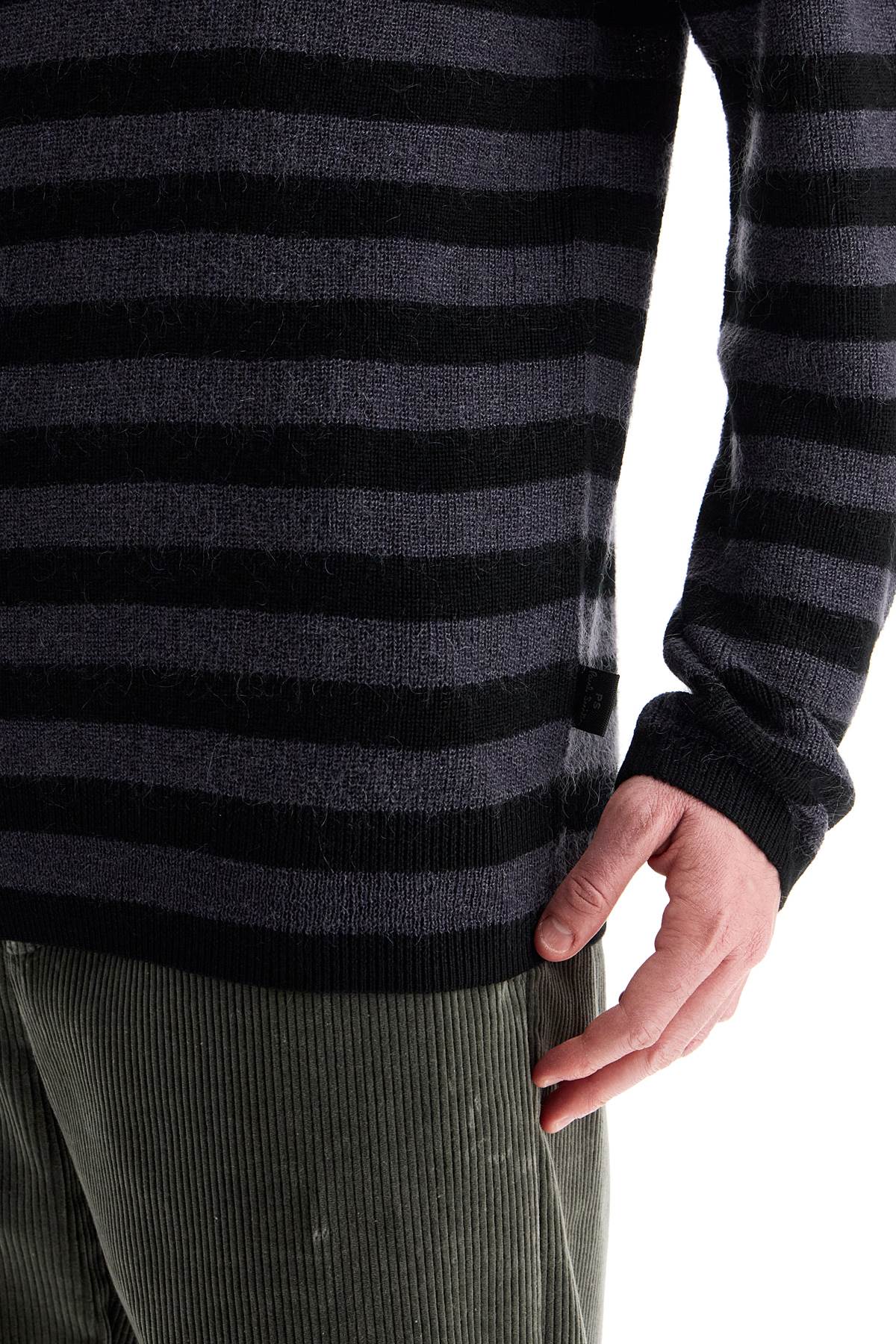 PS Paul Smith striped wool and mohair blend pullover Knitwear PS Paul Smith