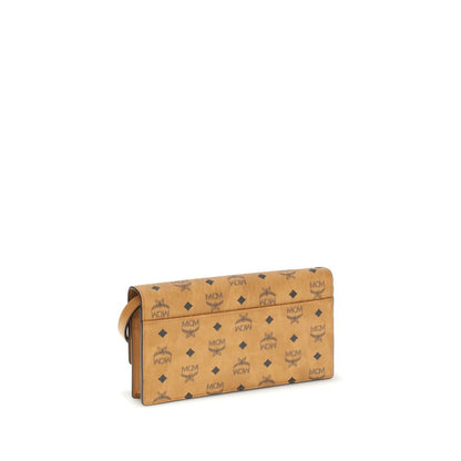 MCM Beige Fabric Wallet MCM