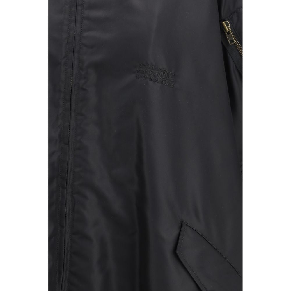 MM6 Black Polyamide Cloacks 1728,72470364320,Black,Cloaks - Jackets & Coats - Clothing,Clothing,IT38 | S,IT40 | M,IT42 | L,Jackets & Coats - Clothing,MM6,New with tags,Women