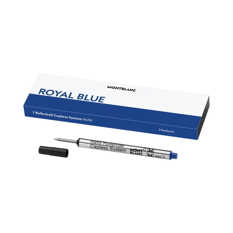 MONTBLANC Mod. ROYAL BLUE - BALLPOINT PEN REFILLS - MEDIUM - 1 PC
