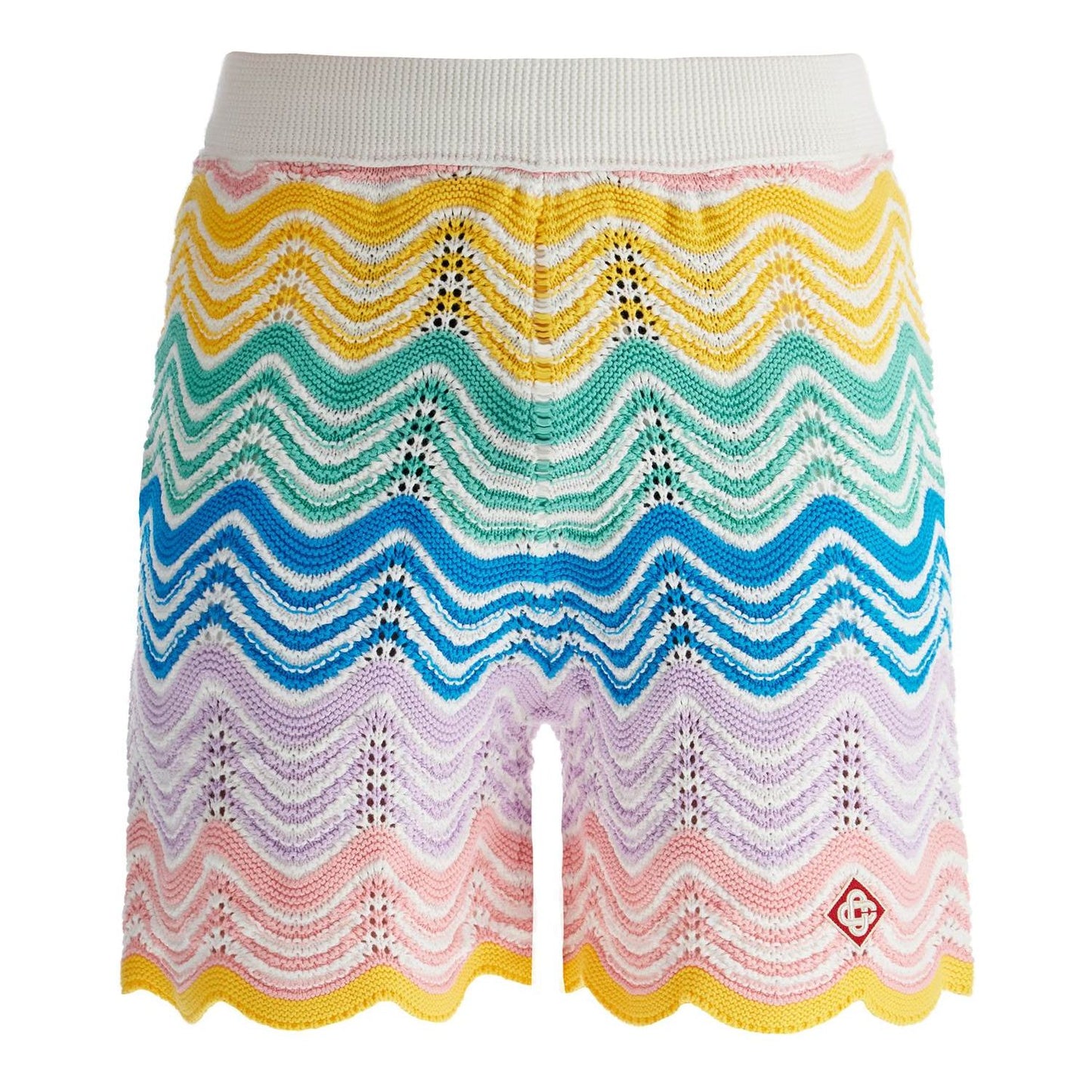 Casablanca "gradient wave knit bermuda shorts Short trousers Casablanca