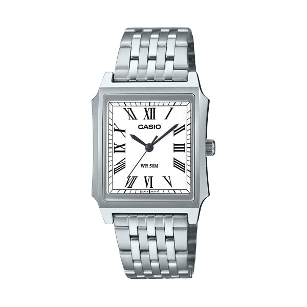 CASIO COLLECTION Mod. TANK - STEEL, WHITE-0