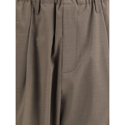 Magliano Brown Polyester Casual Pants Magliano