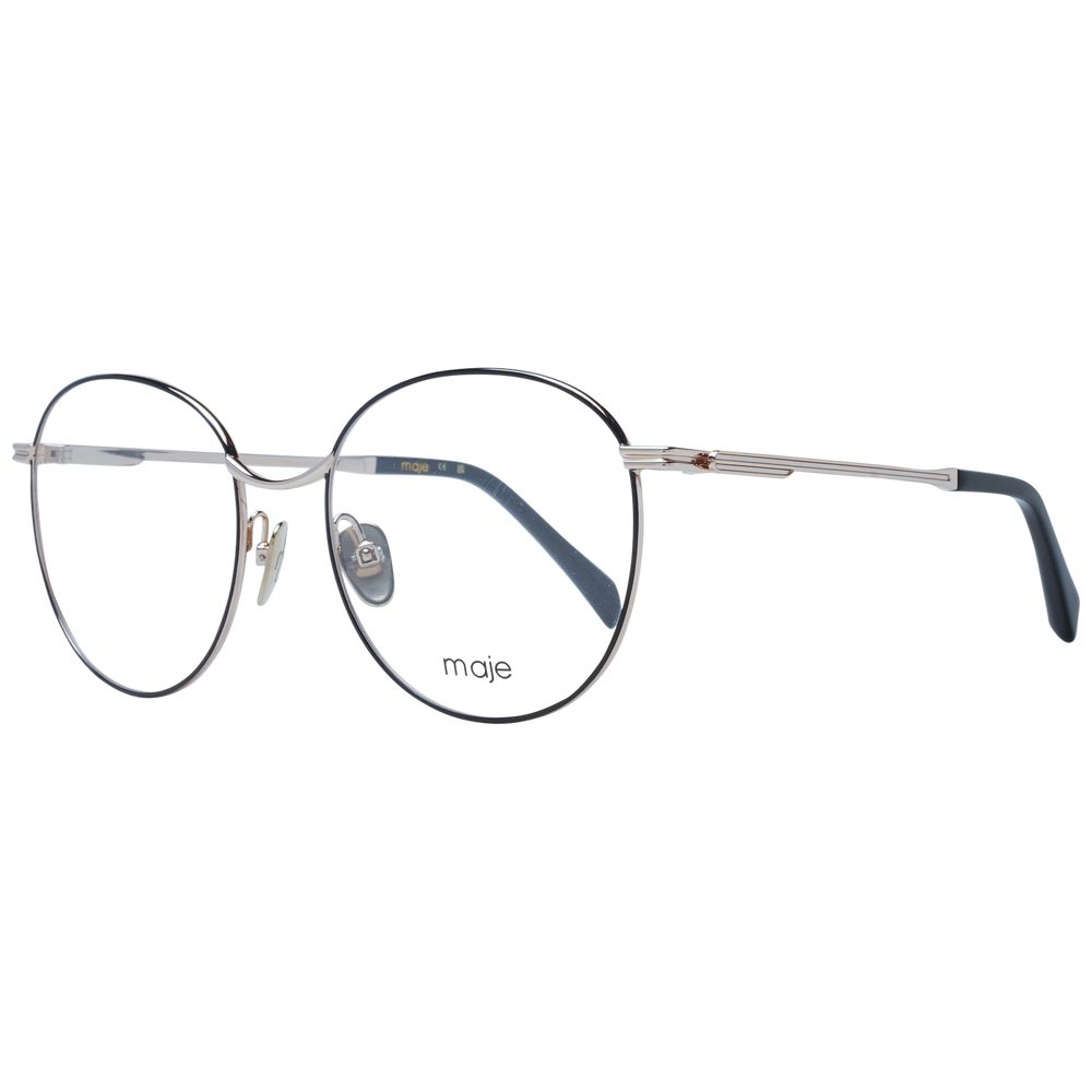 Maje Black Metal Glasses (Frames) Maje