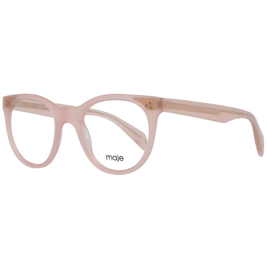 Maje Pink Plastic Glasses (Frames) Maje