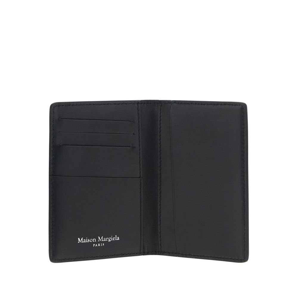 Margiela Black Calf Leather Bos Taurus Wallet Margiela